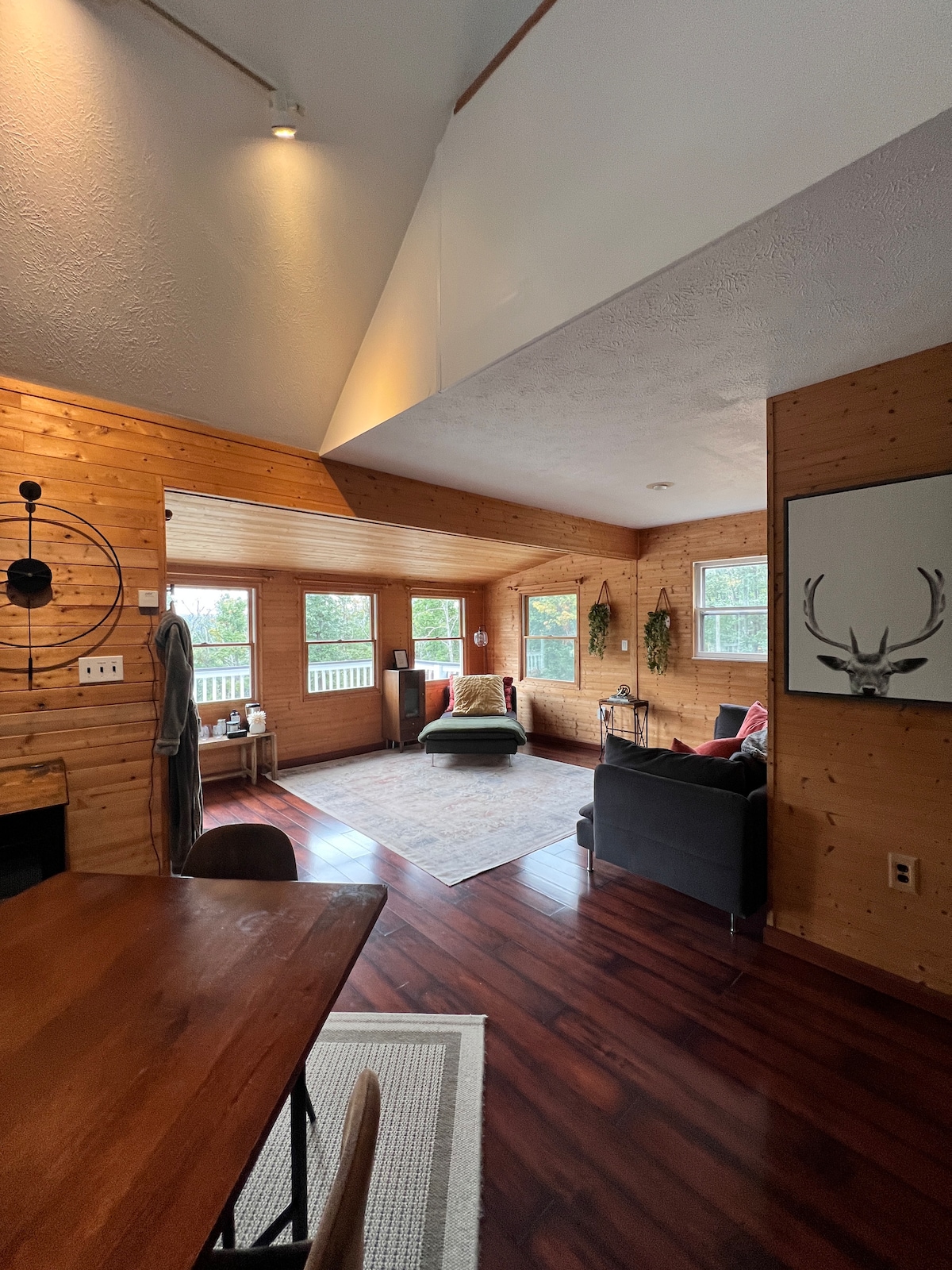 Living and dining area